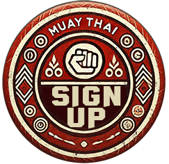 sign up button